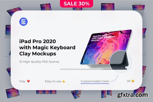 CreativeMarket - iPad Pro 2020 Mockups 5106675