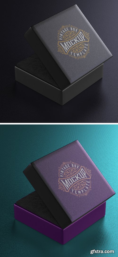 CreativeMarket - Jewelry Box Mockup 5088027