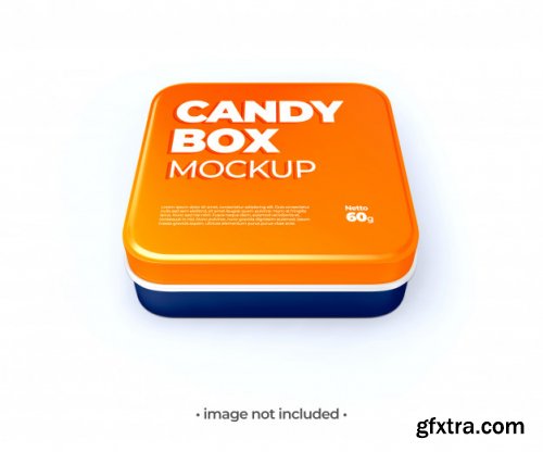 Candy box mockup