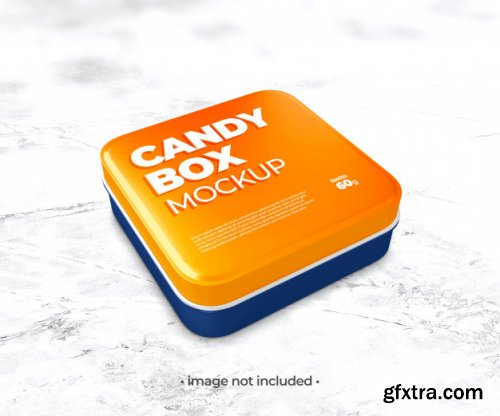 Candy box mockup