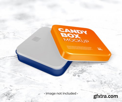 Candy box mockup