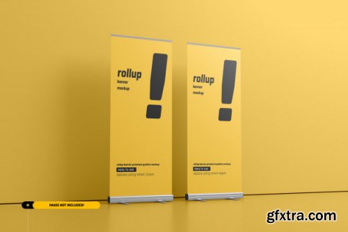 Rollup or x-banner mockup