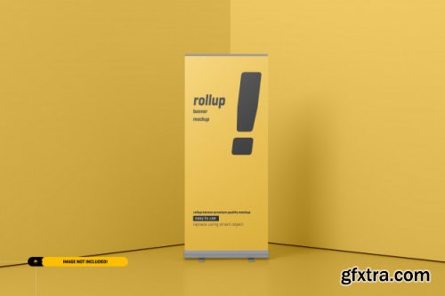 Rollup or x-banner mockup