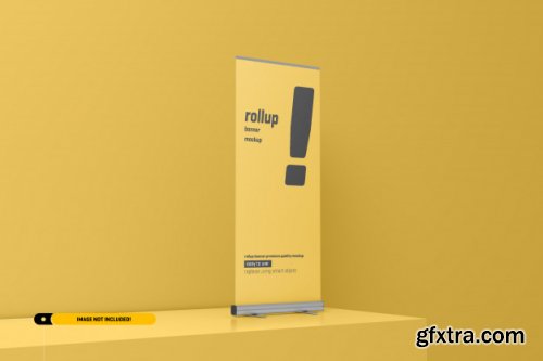 Rollup or x-banner mockup