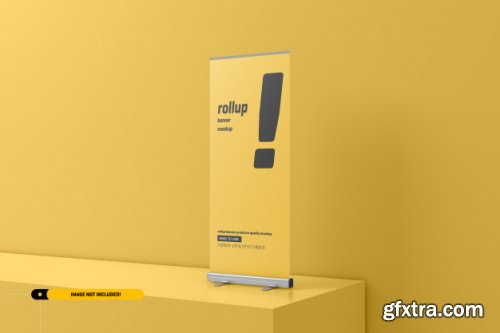 Rollup or x-banner mockup