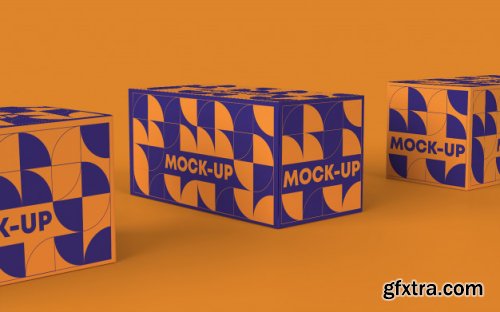 Orange branding mockup