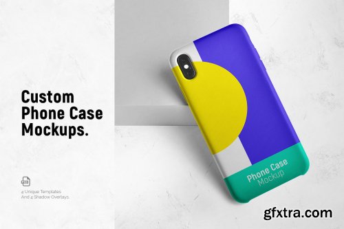 CreativeMarket - Phone Case Mockups 5055822