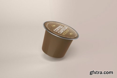 CreativeMarket - Coffee Capsule Mockup | Packaging 5135762