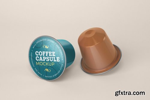 CreativeMarket - Coffee Capsule Mockup | Packaging 5135762