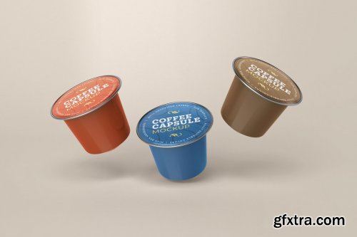 CreativeMarket - Coffee Capsule Mockup | Packaging 5135762