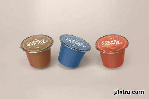 CreativeMarket - Coffee Capsule Mockup | Packaging 5135762