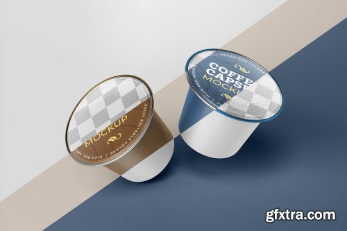 CreativeMarket - Coffee Capsule Mockup | Packaging 5135762