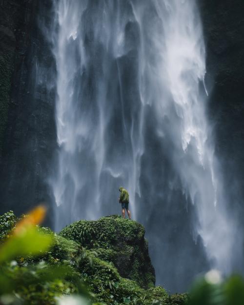 View of waterfall in Java, Indonesia - 935479