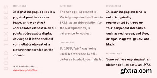 Pixter Font Family