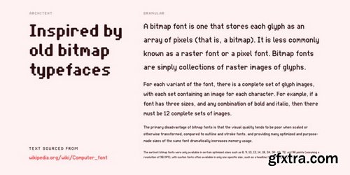 Pixter Font Family