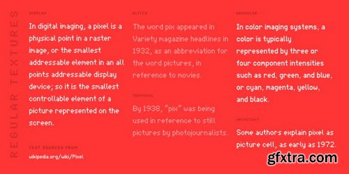 Pixter Font Family