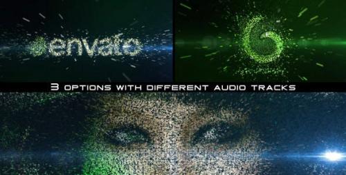 Videohive - Transformation of particles