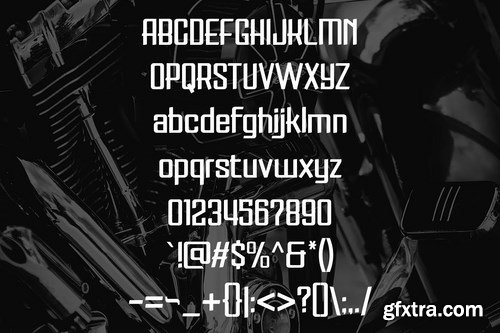 Saito - Vintage Garage Fonts