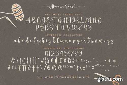 Alocasia-Trio Font Combination