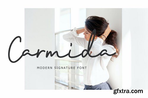 Carmida Modern Signature Font