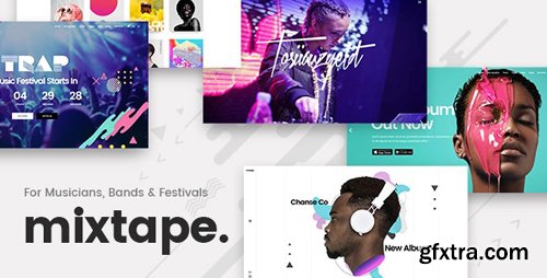 ThemeForest - Mixtape v1.8 - Music Theme for Artists & Festivals - 19984384 - NULLED