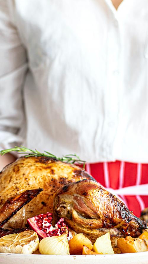 Fresh homemade thanksgiving roasted tukey - 1228620