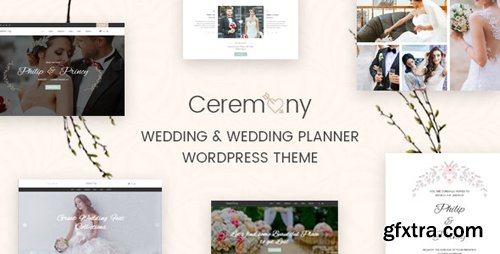 ThemeForest - Ceremony v1.4 - Wedding Planner WordPress Theme - 23381054