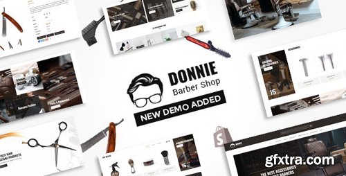 ThemeForest - Donnie v1.1 - Barber Shop Shopify Theme - 23464703