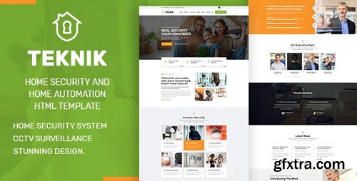 ThemeForest - Teknik v1.0 - Security Services HTML Template - 27034775