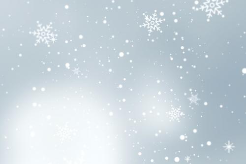 Snowflakes patterned on gray background - 1229597