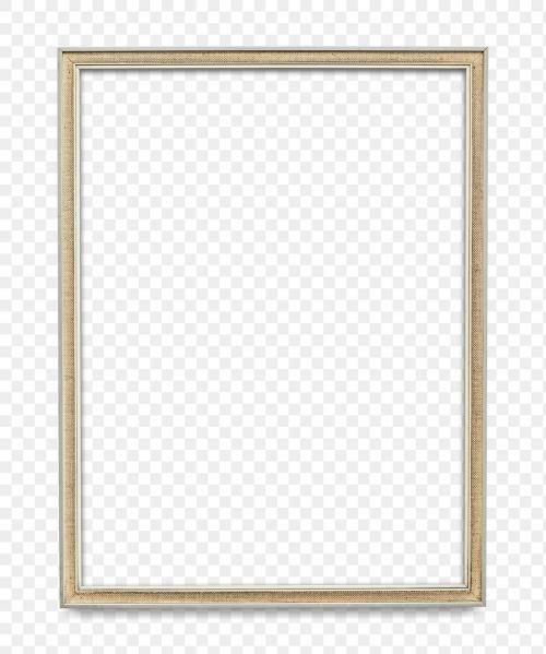 Wooden picture frame mockup transparent png - 1230919