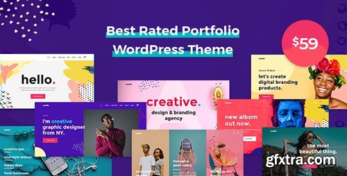 ThemeForest - Leedo v1.3.8 - Modern, Colorful & Creative Portfolio WordPress Theme - 22697428