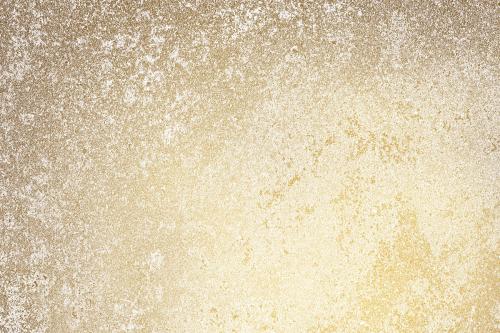 Roughly gold painted concrete wall surface background - 596873