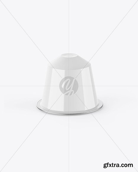 Glossy Coffee Capsule Mockup 63091