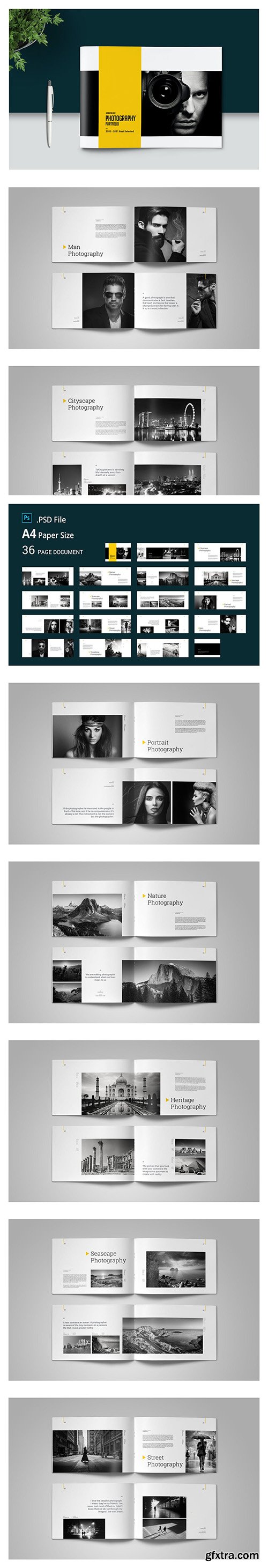 PSD Photo Album Template