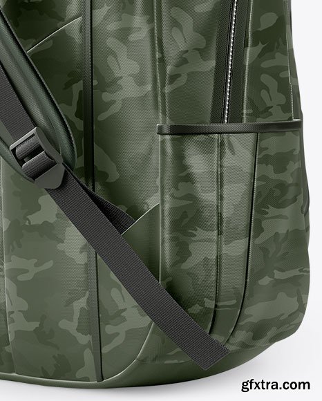 Backpack Mockup - Half Side View 62919