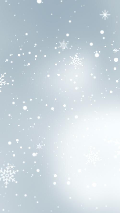 Snowflakes patterned mobile phone wallpaper - 1229556