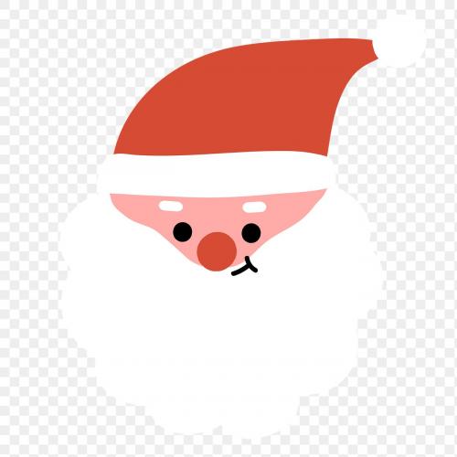 Santa Claus social ads template transparent png - 1230418