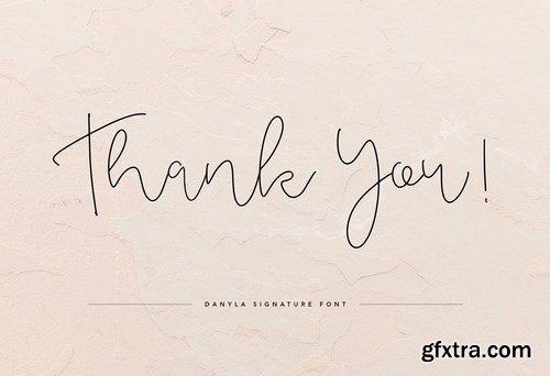 Danyla Stylish Signature Font