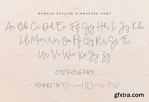 Danyla Stylish Signature Font