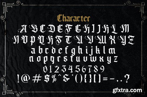 Livingstone - Blackletter Font