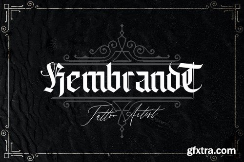 Livingstone - Blackletter Font