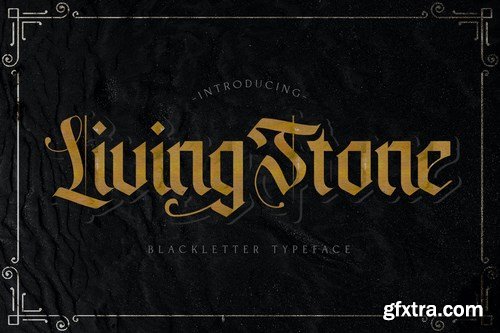 Livingstone - Blackletter Font