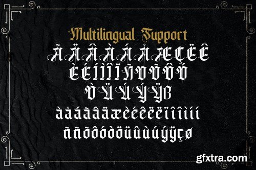 Livingstone - Blackletter Font