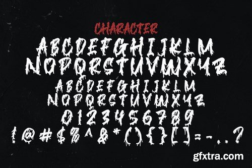 Blackink - Street Brush Display Font