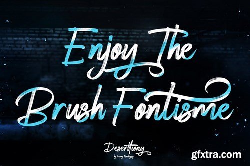 Deserttiony - Handwritten Font