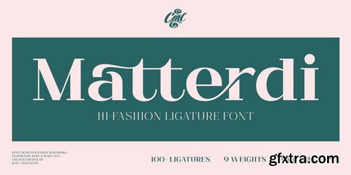 Matterdi Font Family