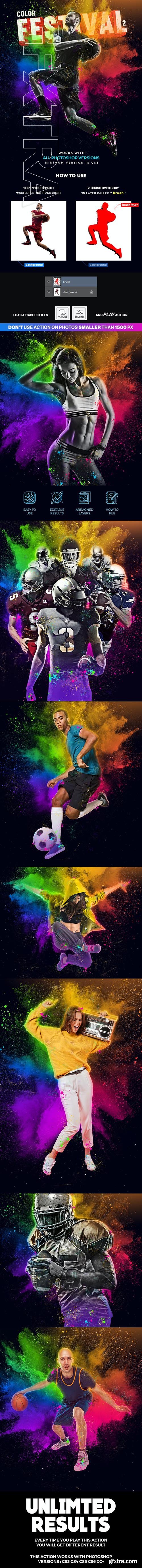 GraphicRiver - Color Festival 2 Photoshop Action 27083468