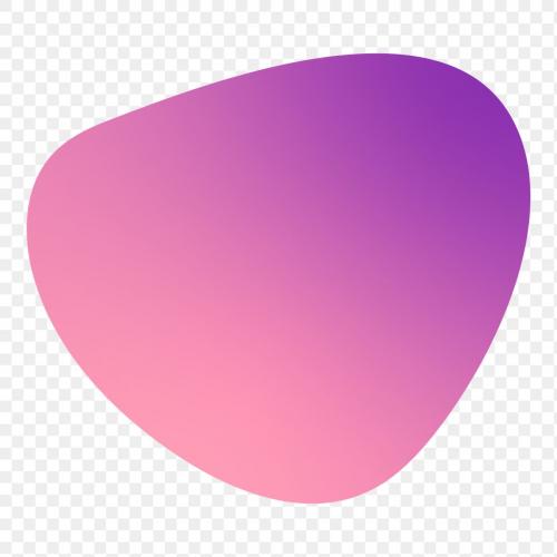 Colorful gradient element transparent png - 1234922