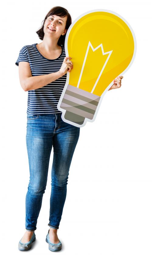 People with lightbulb icon - 388408